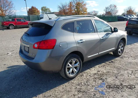 2011 Nissan Rogue Sv из США, поврежденный, VIN JN8AS5MV8BW670966